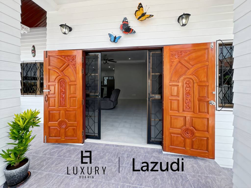 วิลล่าราคาประหยัด 3 ห้องนอน 2 ห้องน้ำในซอย 6