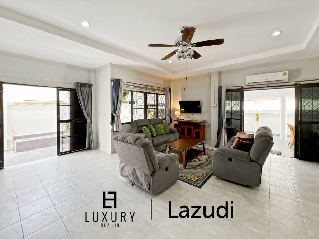 วิลล่าราคาประหยัด 3 ห้องนอน 2 ห้องน้ำในซอย 6