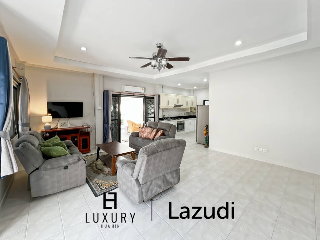 วิลล่าราคาประหยัด 3 ห้องนอน 2 ห้องน้ำในซอย 6