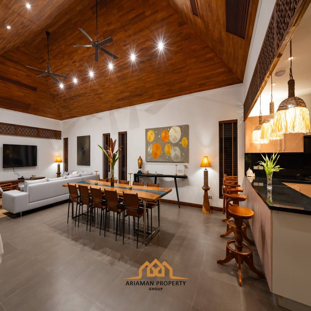 Luxurious modern 5-Bedroom Balinese-style Villa Bang Po, Ko Samui