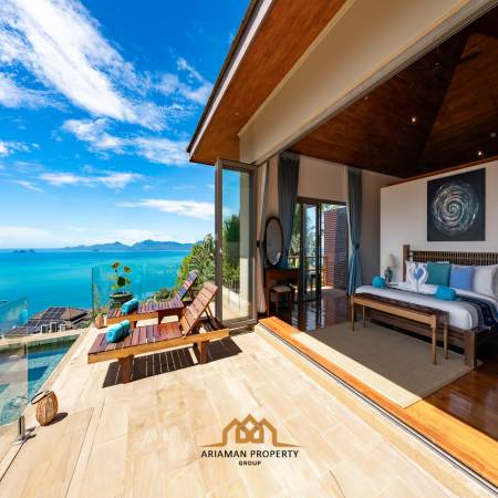 Luxurious modern 5-Bedroom Balinese-style Villa Bang Po, Ko Samui