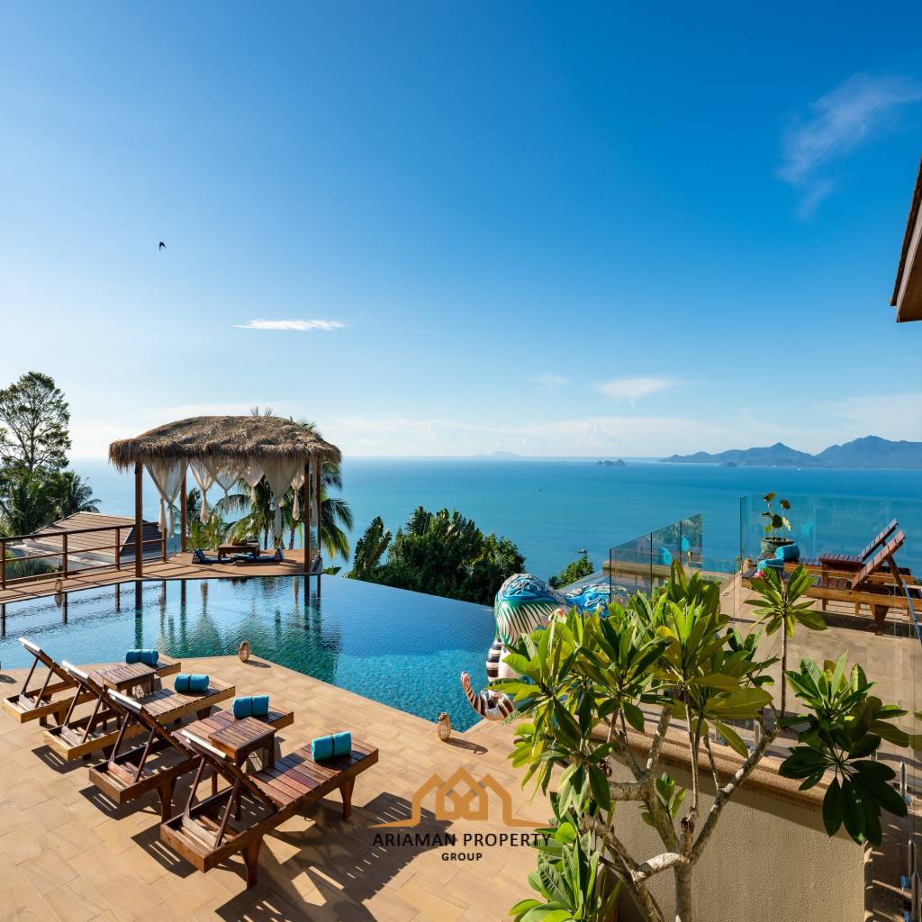 Luxurious modern 5-Bedroom Balinese-style Villa Bang Po, Ko Samui