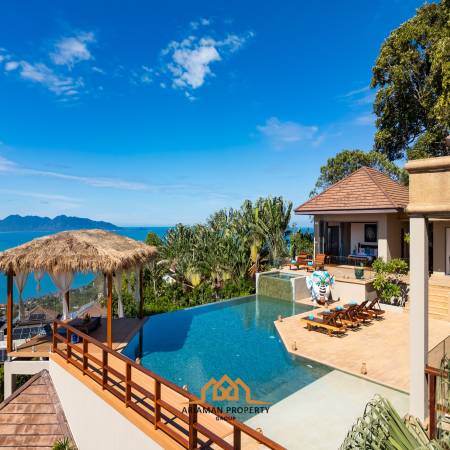 Luxurious modern 5-Bedroom Balinese-style Villa Bang Po, Ko Samui