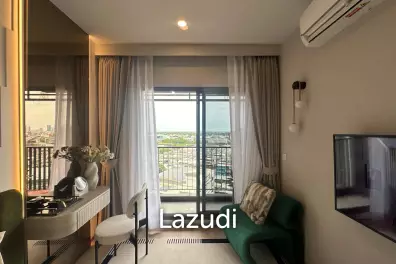 35 sqm high floor condo at Life Rama 4 - Asoke Khlong Toei