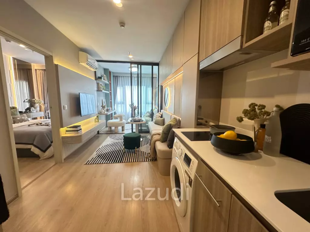 35 sqm high floor condo at Life Rama 4 - Asoke Khlong Toei
