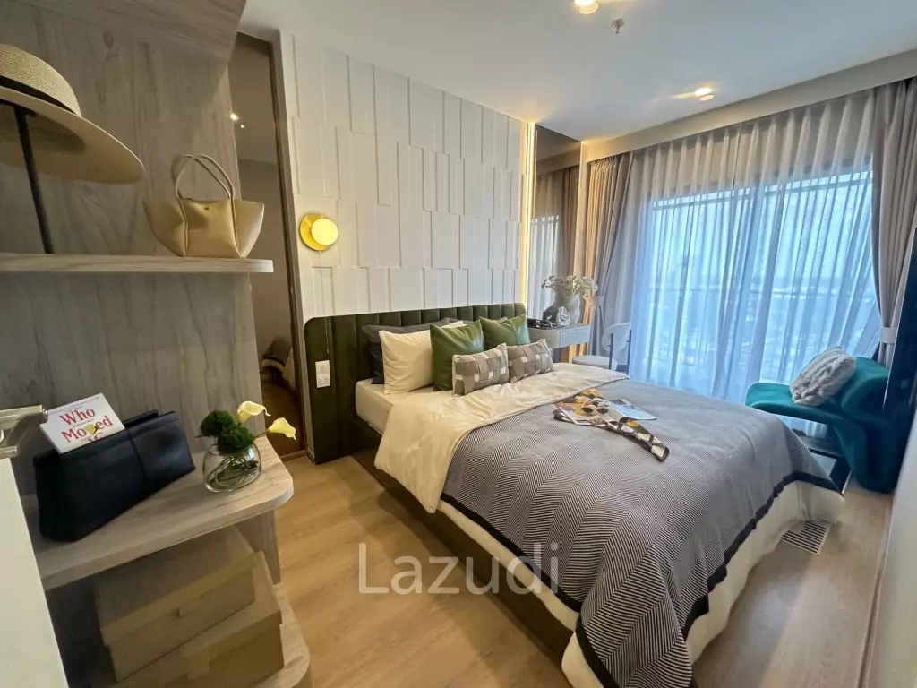 35 sqm high floor condo at Life Rama 4 - Asoke Khlong Toei
