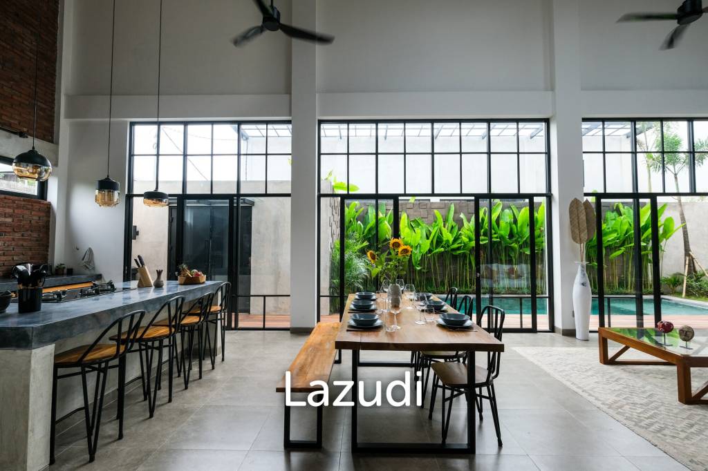 MODERN TROPICAL INDUSTRIAL VILLA IN KAYU TULANG, CANGGU