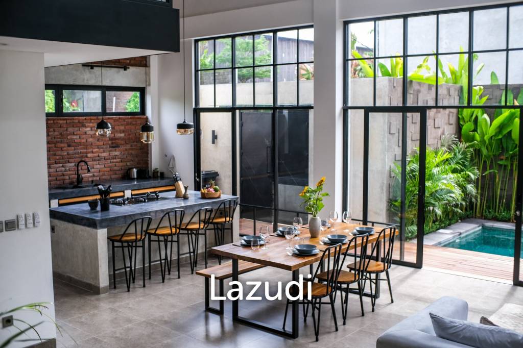 MODERN TROPICAL INDUSTRIAL VILLA IN KAYU TULANG, CANGGU