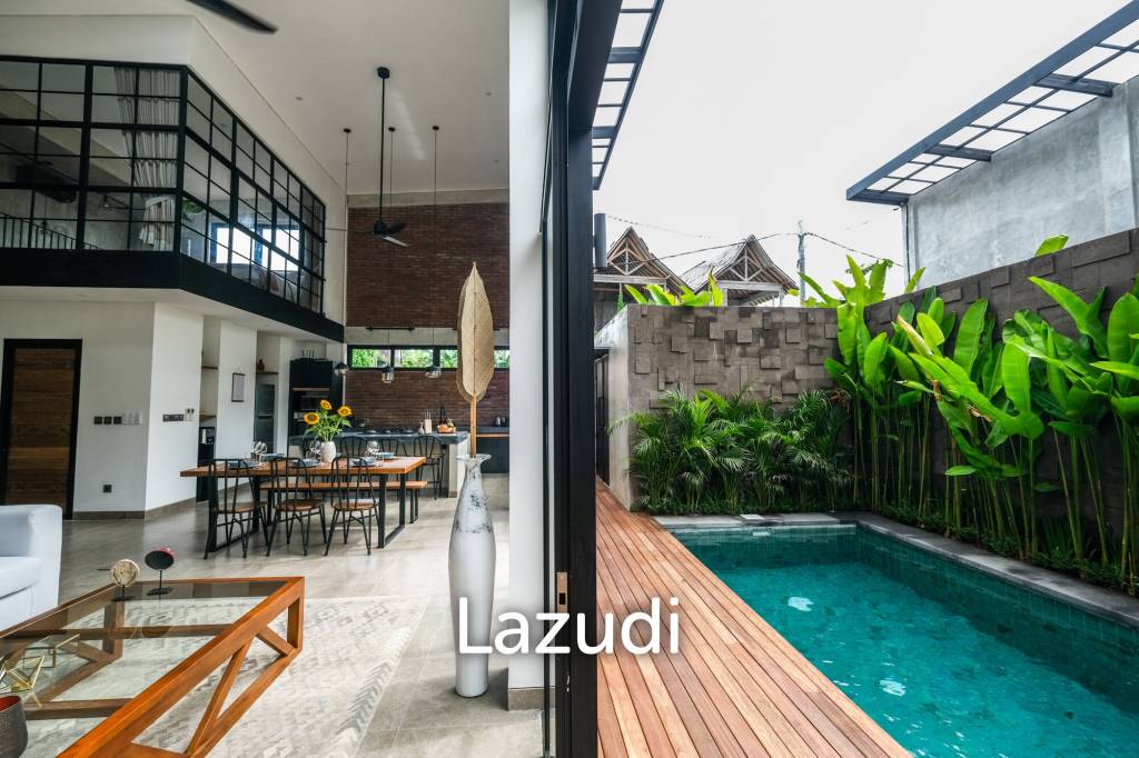 MODERN TROPICAL INDUSTRIAL VILLA IN KAYU TULANG, CANGGU