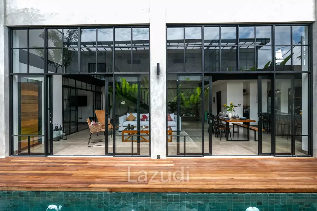 MODERN TROPICAL INDUSTRIAL VILLA IN KAYU TULANG, CANGGU