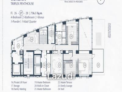 Ultra Luxury Triplex Condo in Khlong Tan Nuea Bangkok – SCOPE Thonglor