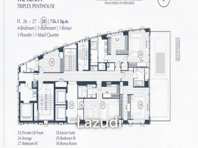 Ultra Luxury Triplex Condo in Khlong Tan Nuea Bangkok – SCOPE Thonglor