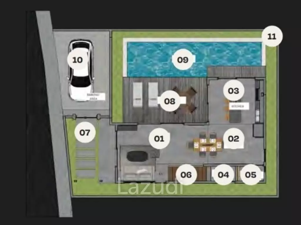 Prime Location: 3 Minutes from Balangan Beach