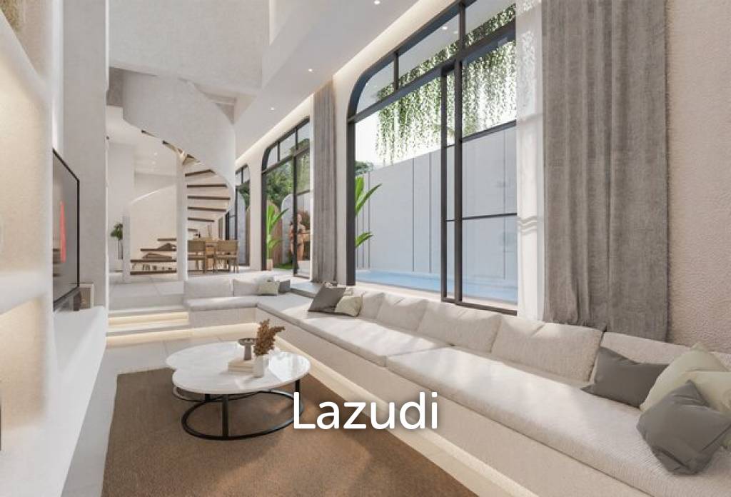 Stunning 3-Bedroom Contemporary Villa in Umalas: Fully Furnished, Prime Location Near Canggu