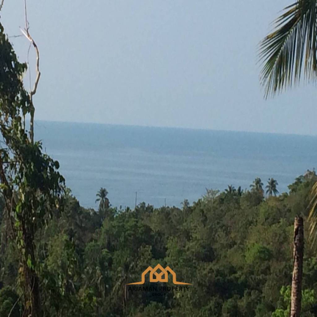 Stunning Freehold Land with Ocean View in Maret Ko Samui