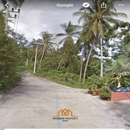 Stunning Freehold Land with Ocean View in Maret Ko Samui