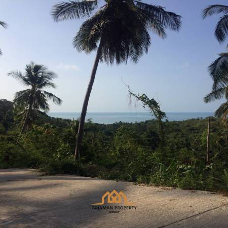 Stunning Freehold Land with Ocean View in Maret Ko Samui