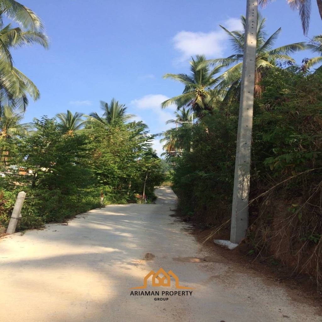 Stunning Freehold Land with Ocean View in Maret Ko Samui