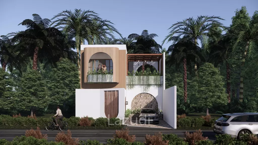 Luxurious Living in Bali: Your Private Infinity Pool Leasehold 3-Bed Villa with Ricefield View Awaits