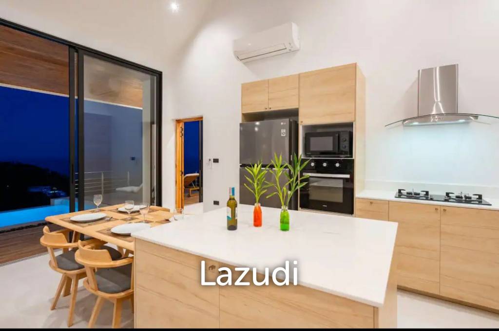 Ready-to-Move-in 4-Bedroom Villa in Lamai, Ko Samui