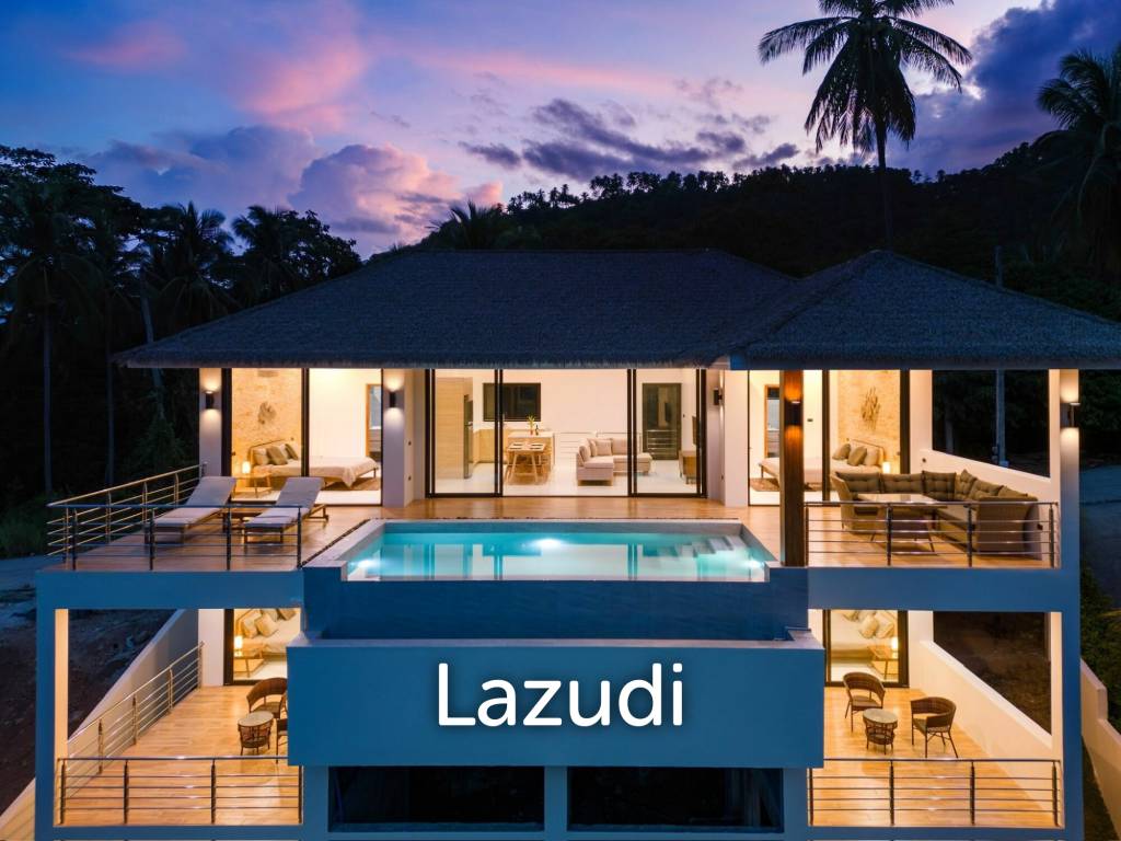 Ready-to-Move-in 4-Bedroom Villa in Lamai, Ko Samui