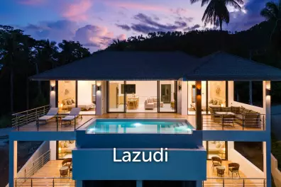 Ready-to-Move-in 4-Bedroom Villa in Lamai, Ko Samui