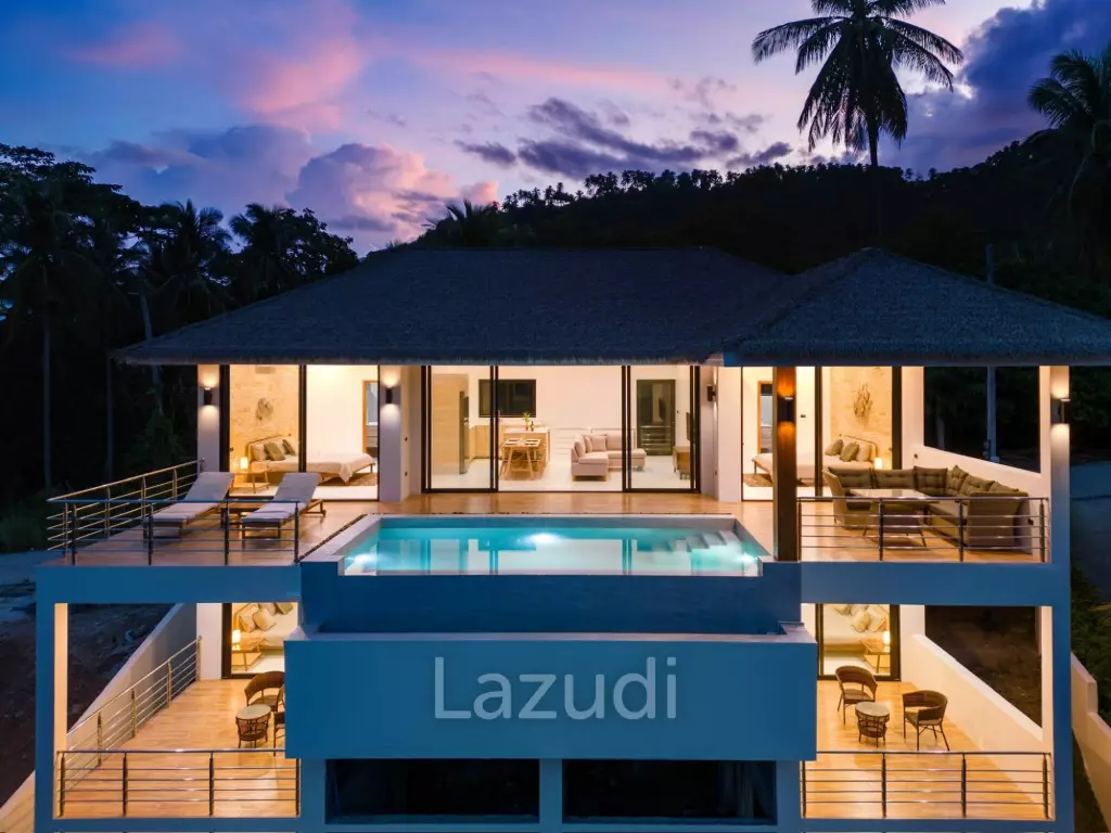 Ready-to-Move-in 4-Bedroom Villa in Lamai, Ko Samui