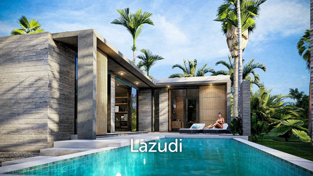 Modern 2-Bed Loft-Style Pool Villa in Peaceful Lamai Area