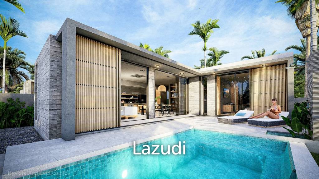 Modern 2-Bed Loft-Style Pool Villa in Peaceful Lamai Area