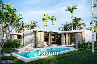 Modern 2-Bed Loft-Style Pool Villa in Peaceful Lamai Area