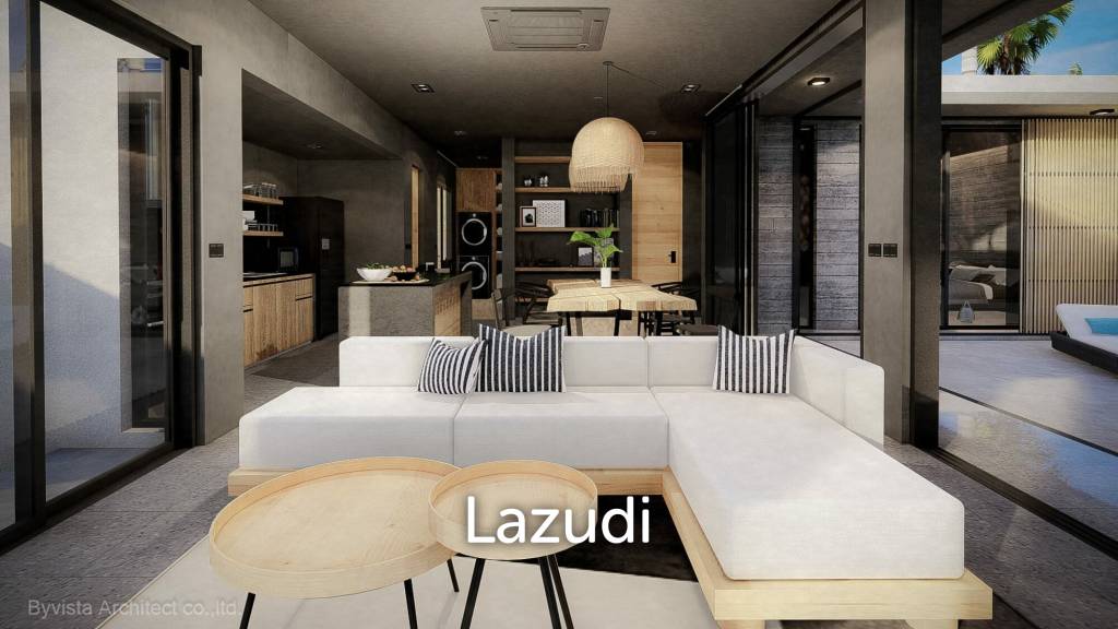 Modern 2-Bed Loft-Style Pool Villa in Peaceful Lamai Area