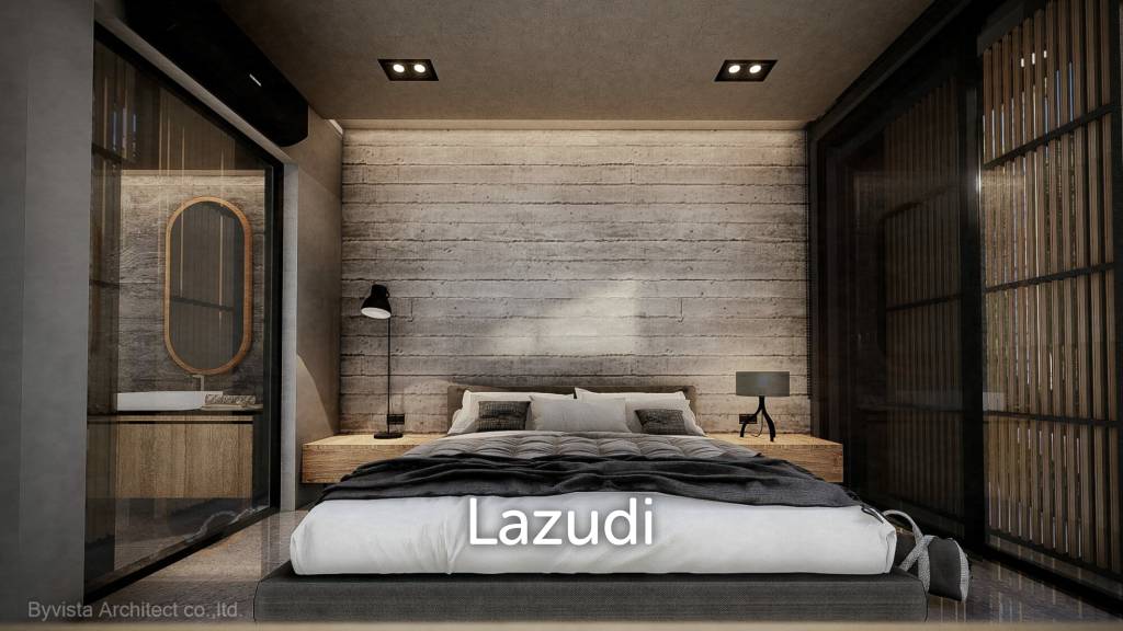 Modern 2-Bed Loft-Style Pool Villa in Peaceful Lamai Area