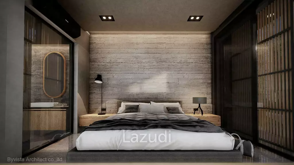 Modern 2-Bed Loft-Style Pool Villa in Peaceful Lamai Area