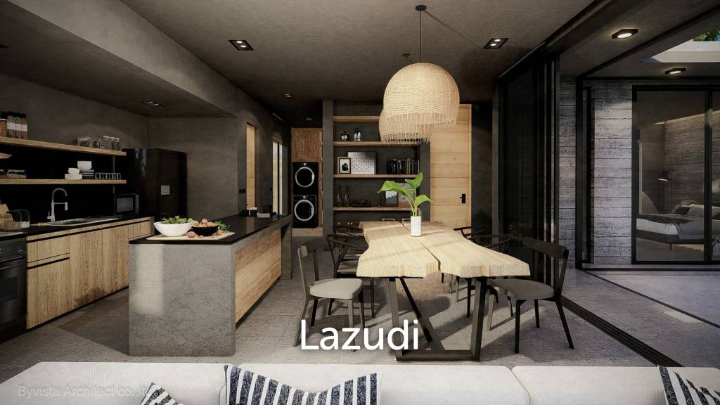 Modern 2-Bed Loft-Style Pool Villa in Peaceful Lamai Area
