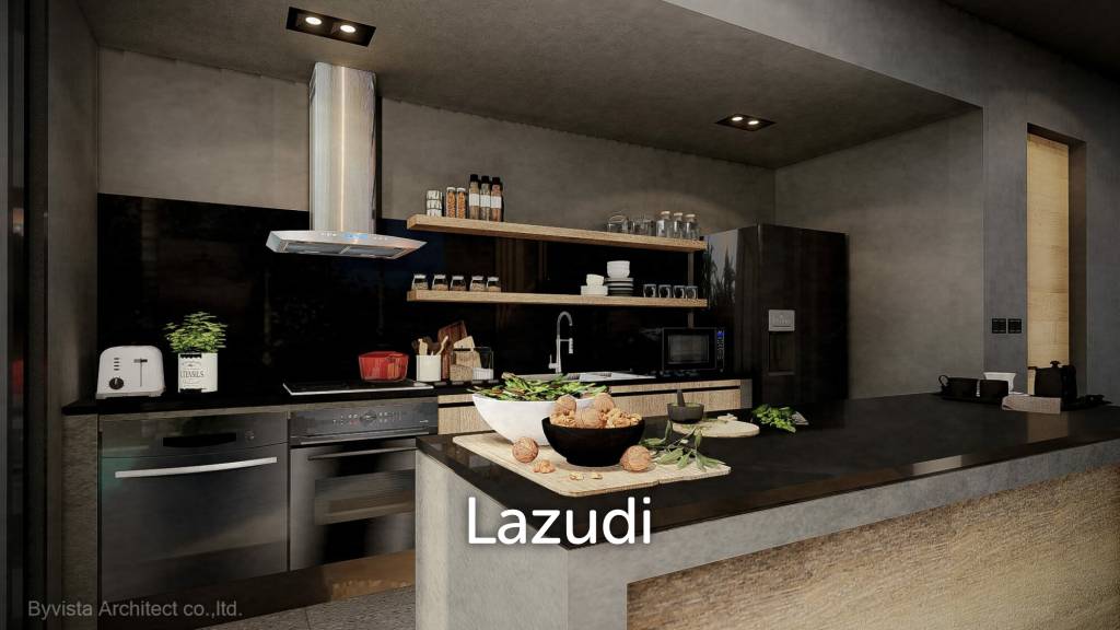 Modern 2-Bed Loft-Style Pool Villa in Peaceful Lamai Area