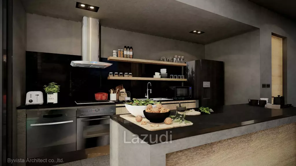Modern 2-Bed Loft-Style Pool Villa in Peaceful Lamai Area