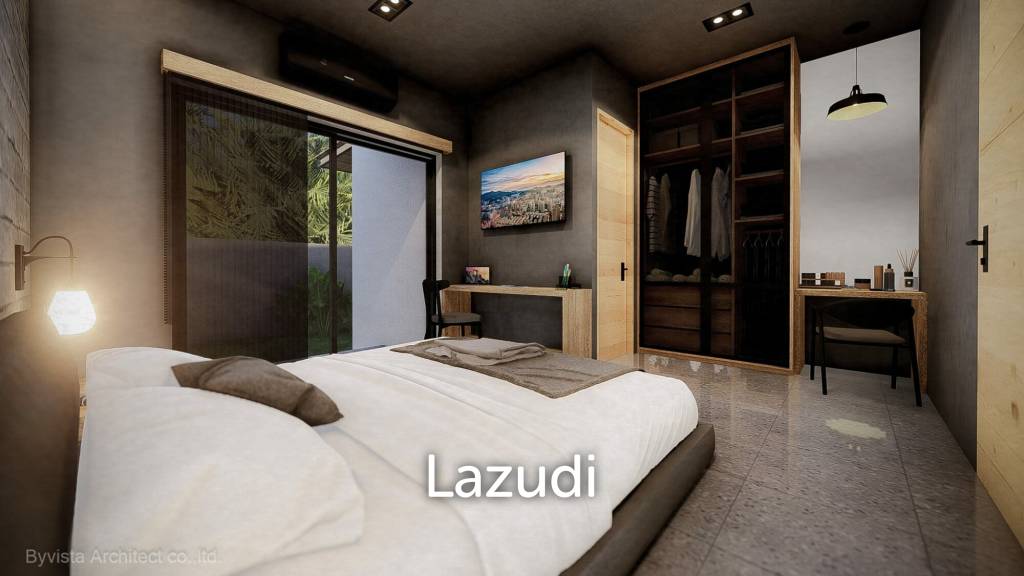 Modern 2-Bed Loft-Style Pool Villa in Peaceful Lamai Area
