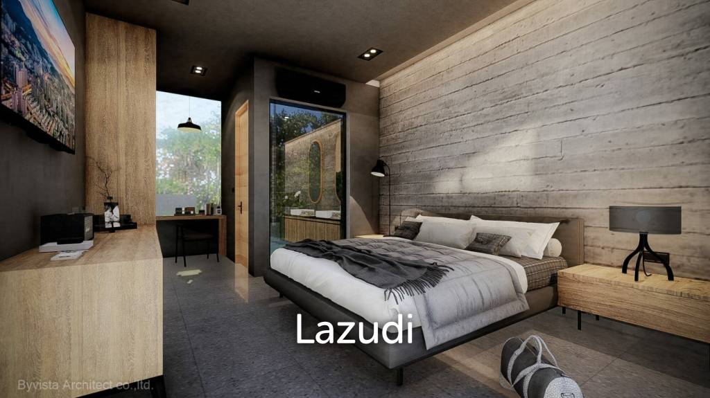 Modern 2-Bed Loft-Style Pool Villa in Peaceful Lamai Area