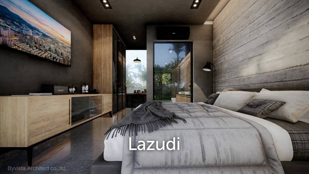 Modern 2-Bed Loft-Style Pool Villa in Peaceful Lamai Area