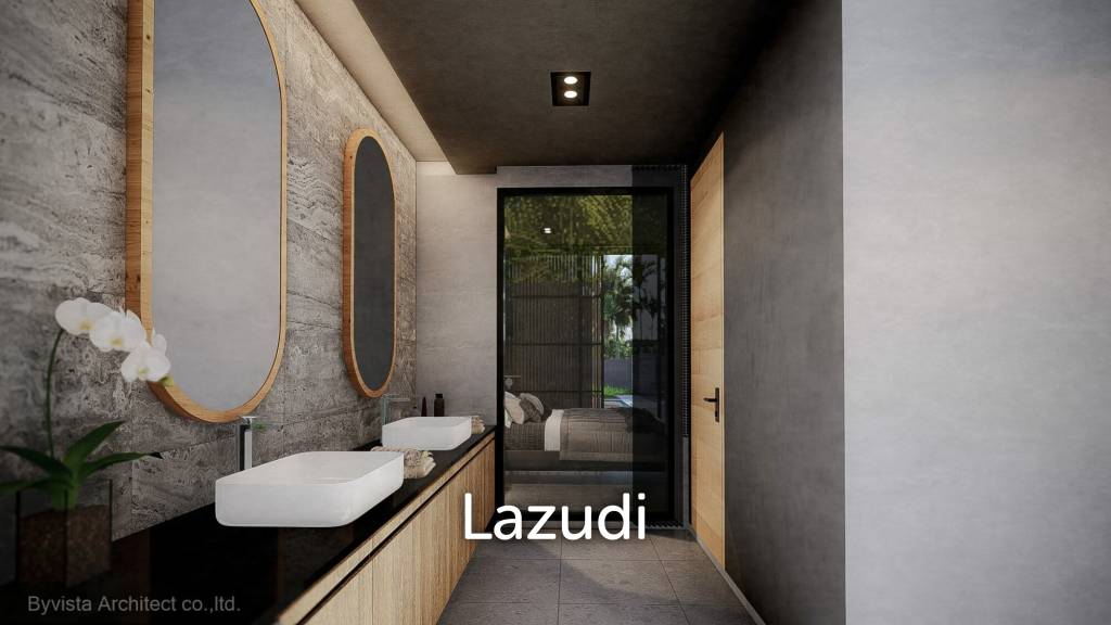 Modern 2-Bed Loft-Style Pool Villa in Peaceful Lamai Area