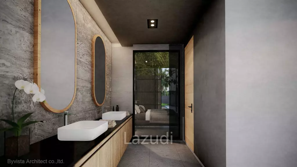 Modern 2-Bed Loft-Style Pool Villa in Peaceful Lamai Area