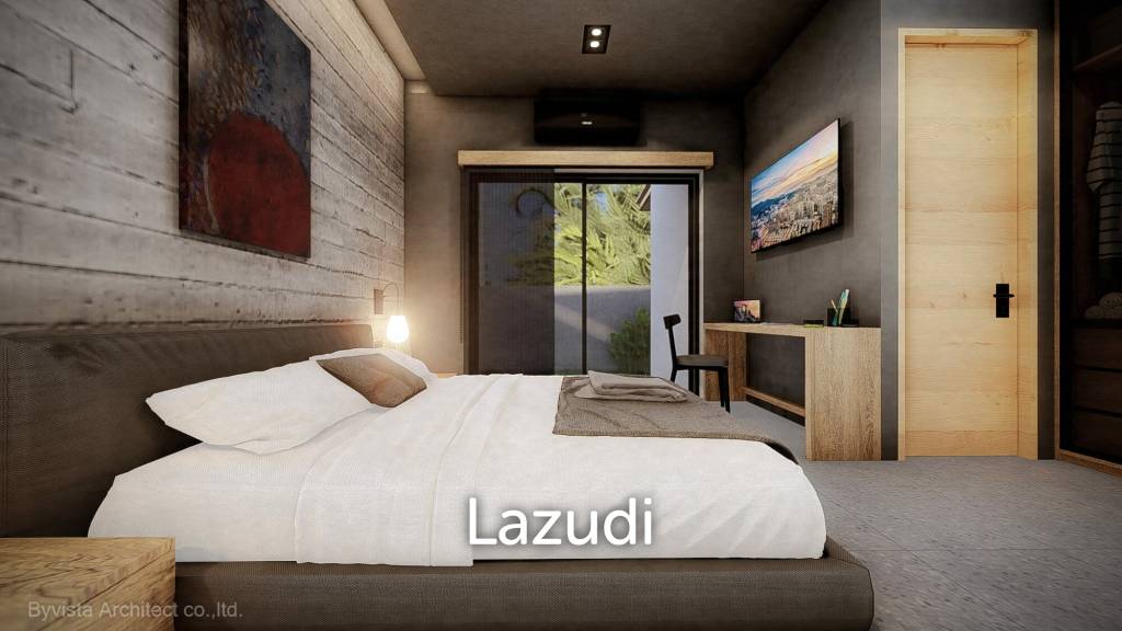 Modern 2-Bed Loft-Style Pool Villa in Peaceful Lamai Area