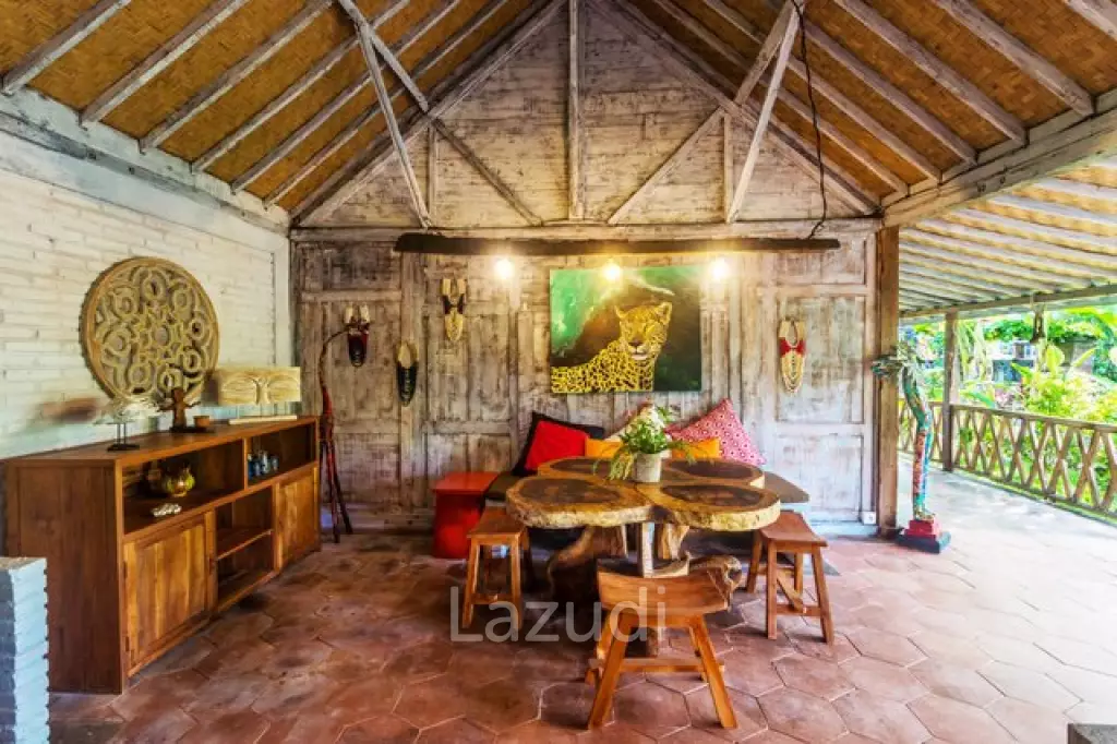 Idyllic 4 Villas & 4 Bungalows for Nature Isolation: A Retreat Center Freehold Property Close to Beach in Karangasem, Bali