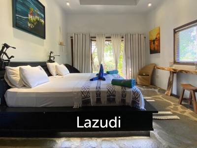 Idyllic 4 Villas & 4 Bungalows for Nature Isolation: A Retreat Center Freehold Property Close to Beach in Karangasem, Bali