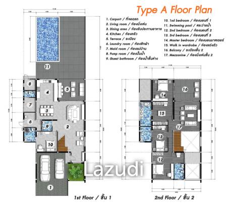 4 Bed 5 Bath 382 SQ.M 999@World Club Land