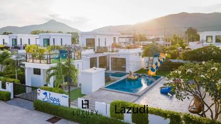 Taradol: Pool Villa mit 3 Schlafzimmern und 4 Badezimmern in Soi 6