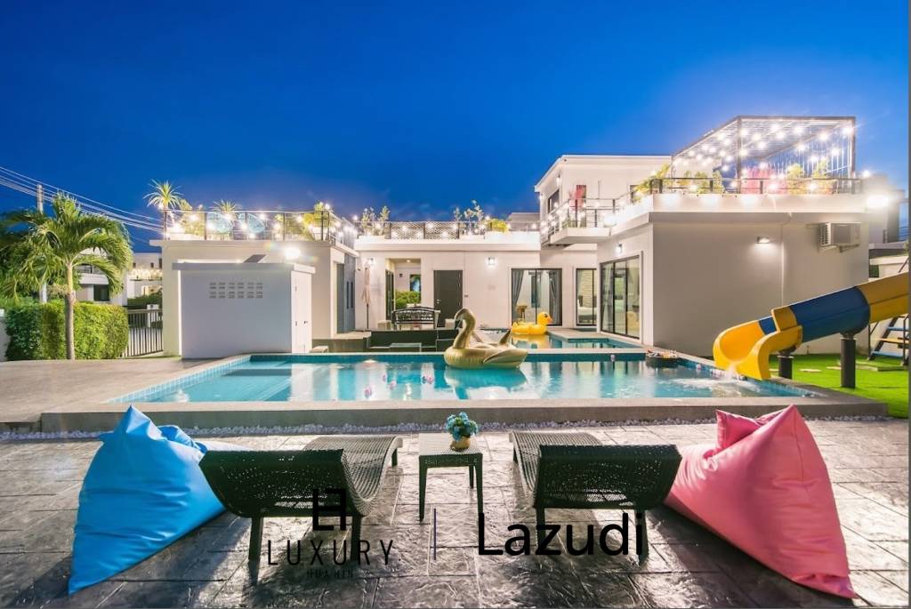 Taradol: Pool Villa mit 3 Schlafzimmern und 4 Badezimmern in Soi 6