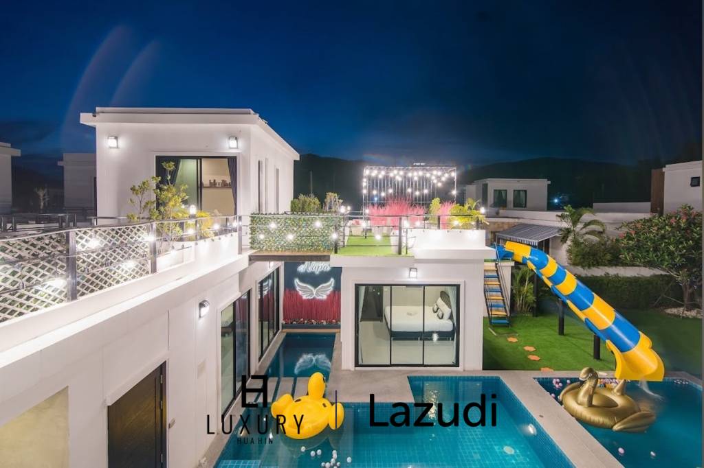 Taradol: Pool Villa mit 3 Schlafzimmern und 4 Badezimmern in Soi 6