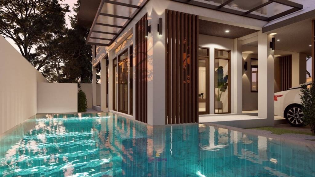 Luxury 4-Bedroom Double-Storey House with Private Pool for Sale