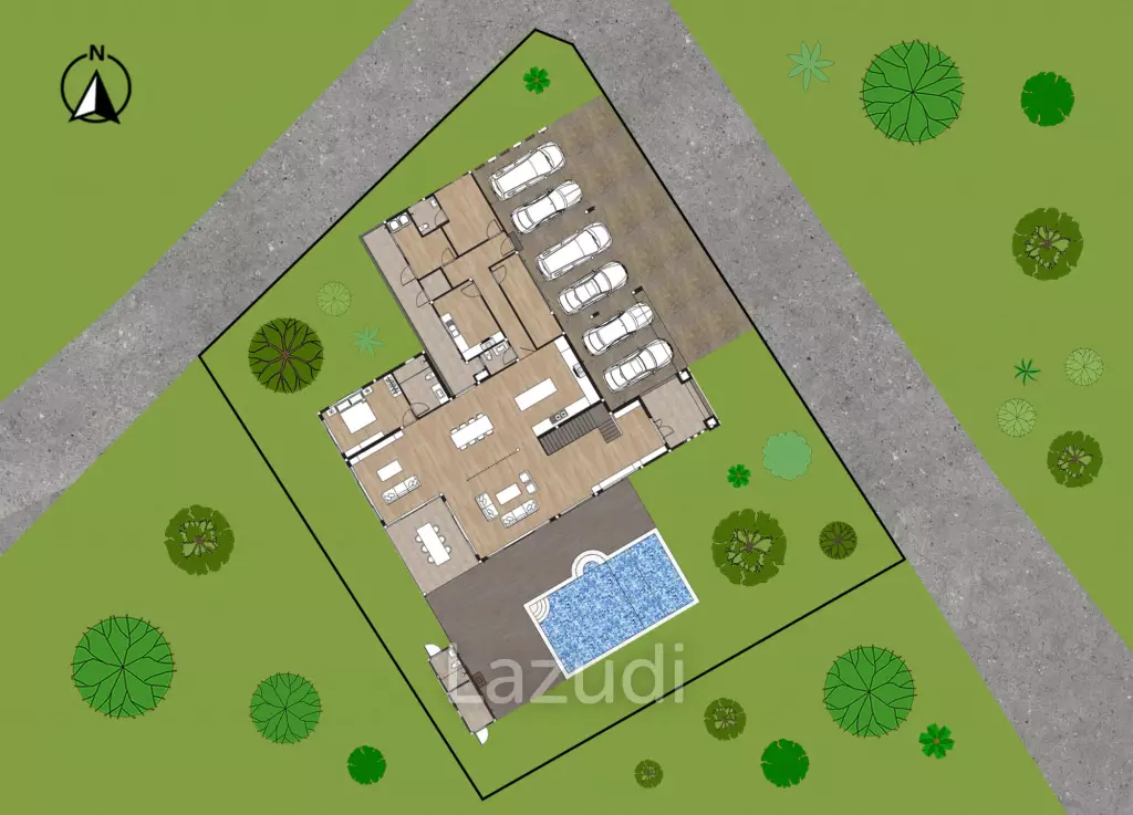 Luxury Villa with Pool in Ban Waen, Chiang Mai